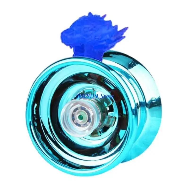 

Q0KB Aluminum Alloy Professional Yoyo Ball Bearing String Trick Toy Kids Child Adults