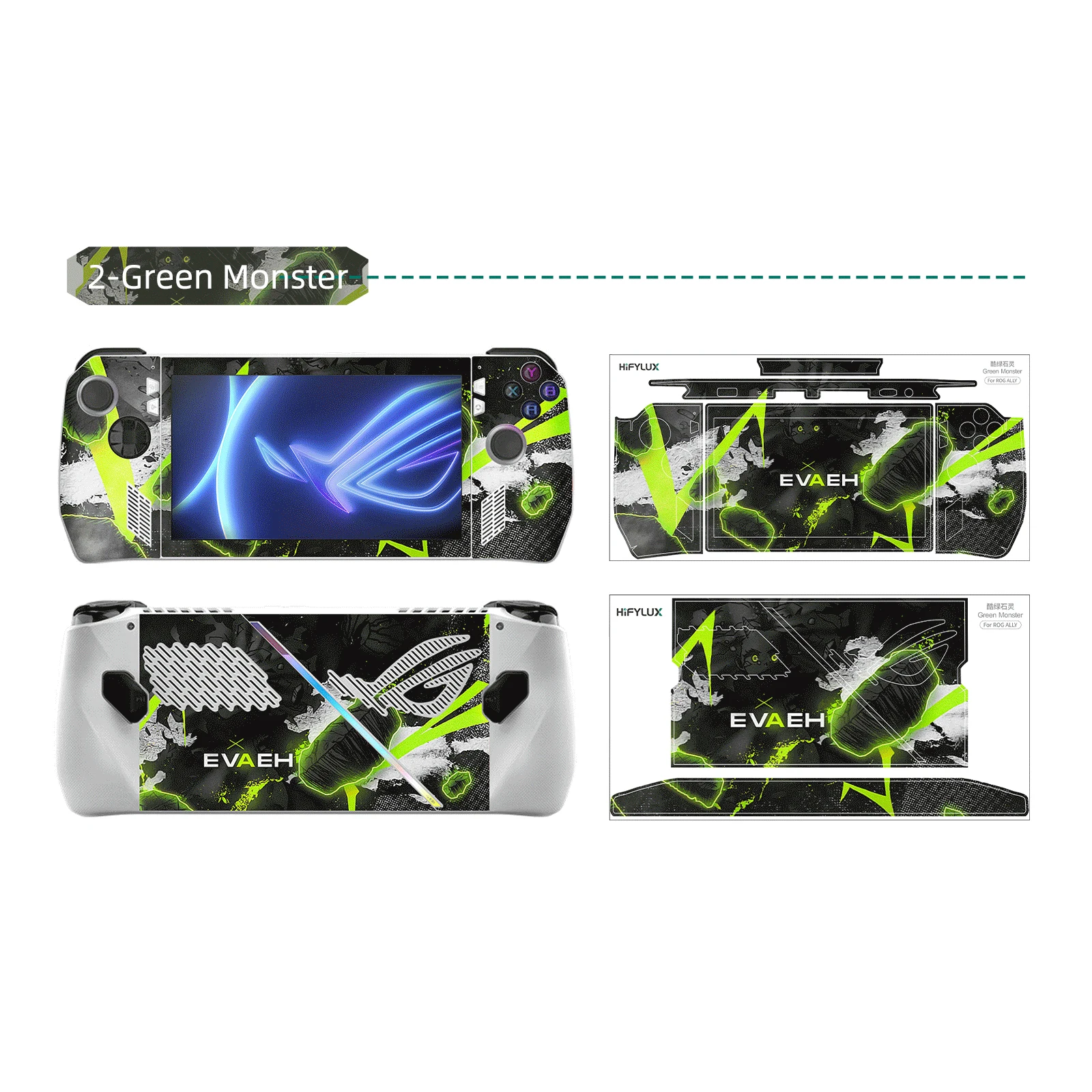 Suitable for ROG Ally Colorful Gaming Stickers Scratch Protection Accessories