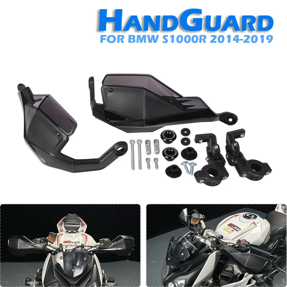 

Motorcycle Accessories Handlebar Handguard Windshield For BMW S1000R 2014-2019 S 1000R 2016 2018 Hand Guards Shield Protection