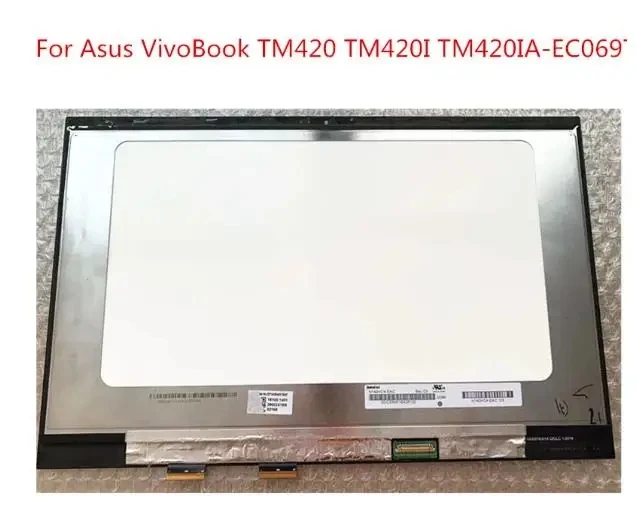 Original 14'' For Asus VivoBook TM420 TM420U TM420UA TM420I TM420IA TP420 TP420IA TP420LA Udisplay touch screen lcd assembly FHD