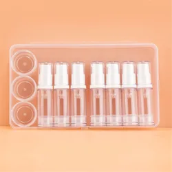 5ml 10ml 15ml travel sub bottle set vacuum lotion pump bottle portable travel toiletries sub container aircraft bottle