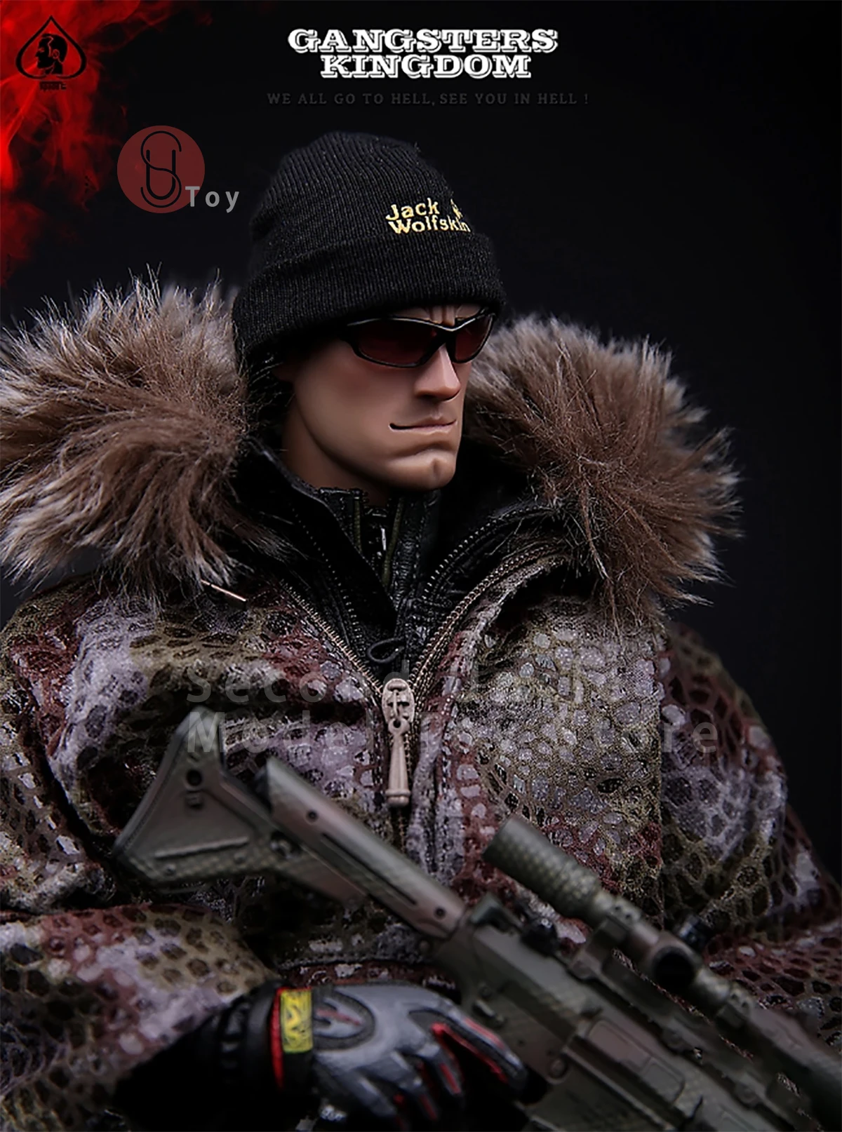 

DAMTOYS DAMGK007 1/6 Gangsters Kingdom Collection Spade 5 Male Soldier Action figure Full Set Collectible Toys