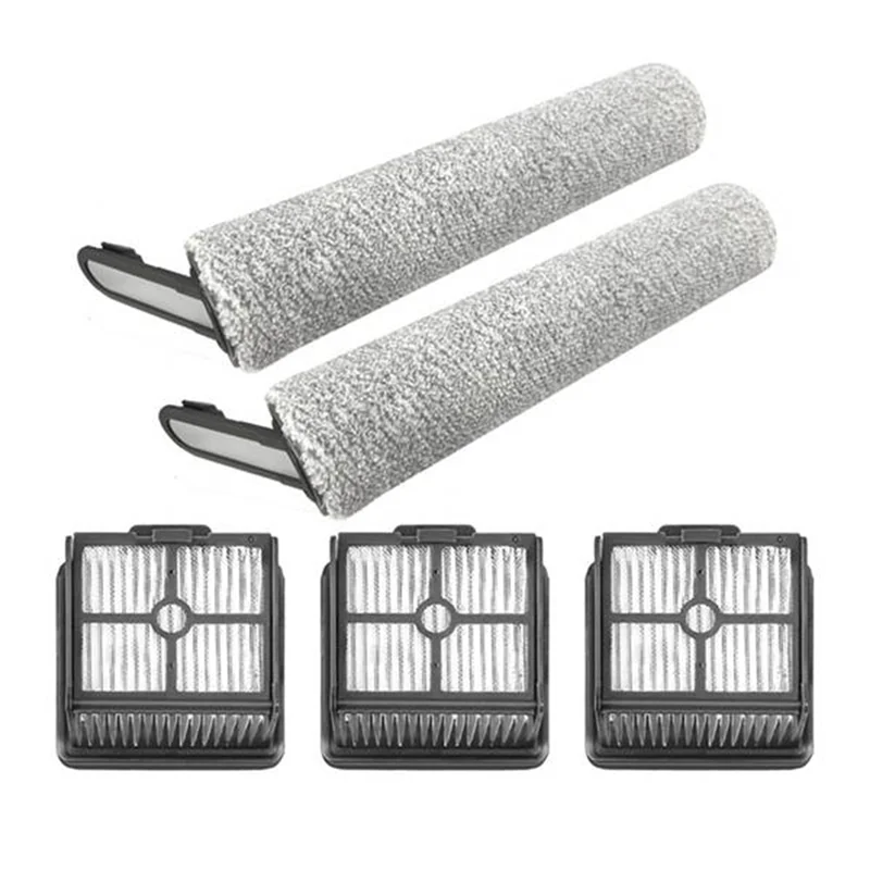 【Berserk】для Xiaomi Dreame H12 беспроводной пылесос для влажной и сухой уборки, роликовая щетка + комплект фильтров Hepa