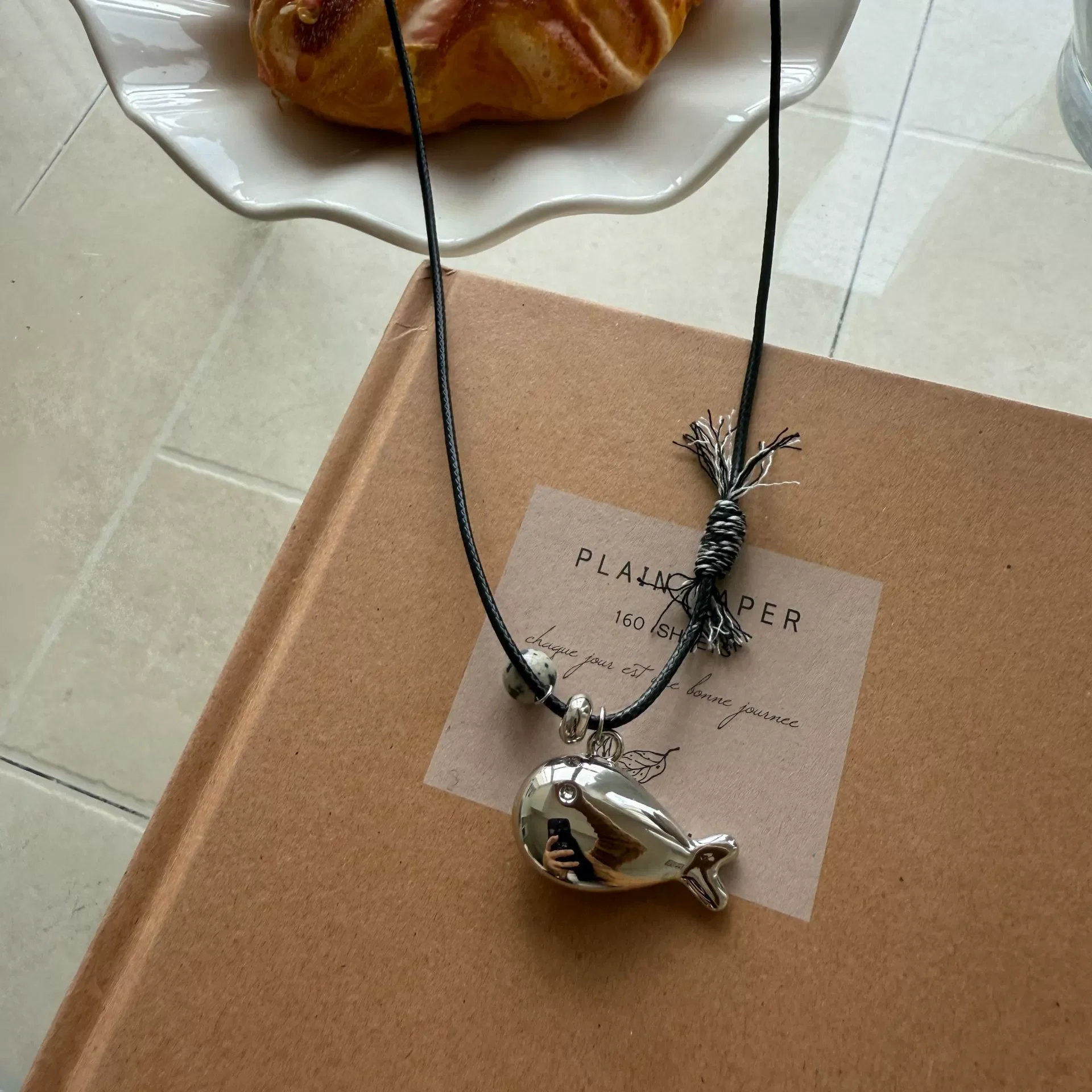 Adjustable Cute Golden Fish Necklace for Women - Fashion Jewelry