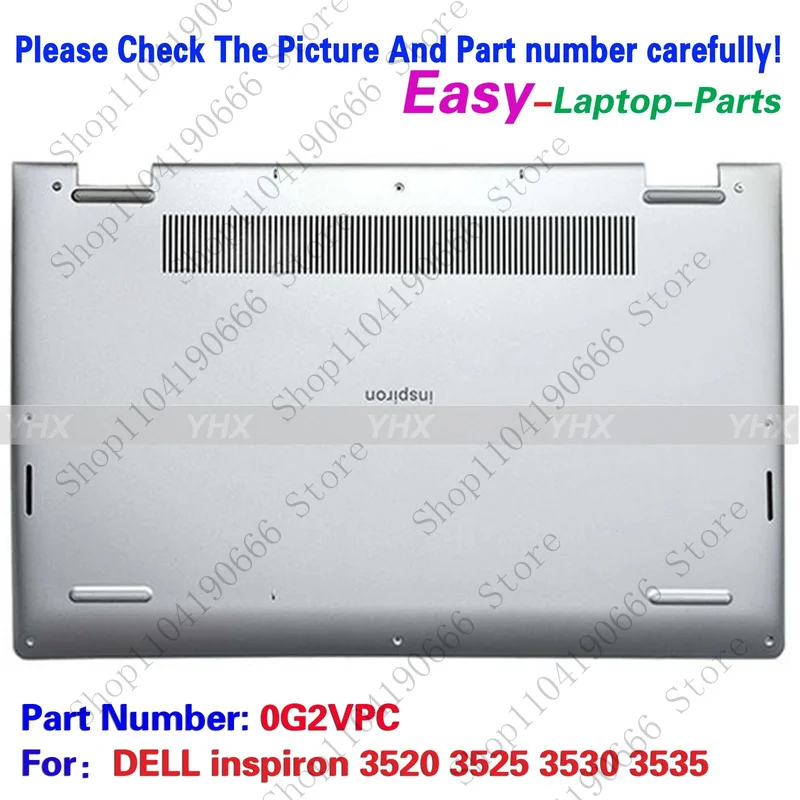 

Новые компоненты ноутбука для DELL inspiron 3520 3525 3530 3535, нижняя крышка, базовая крышка D, крышка 0G2VPC.