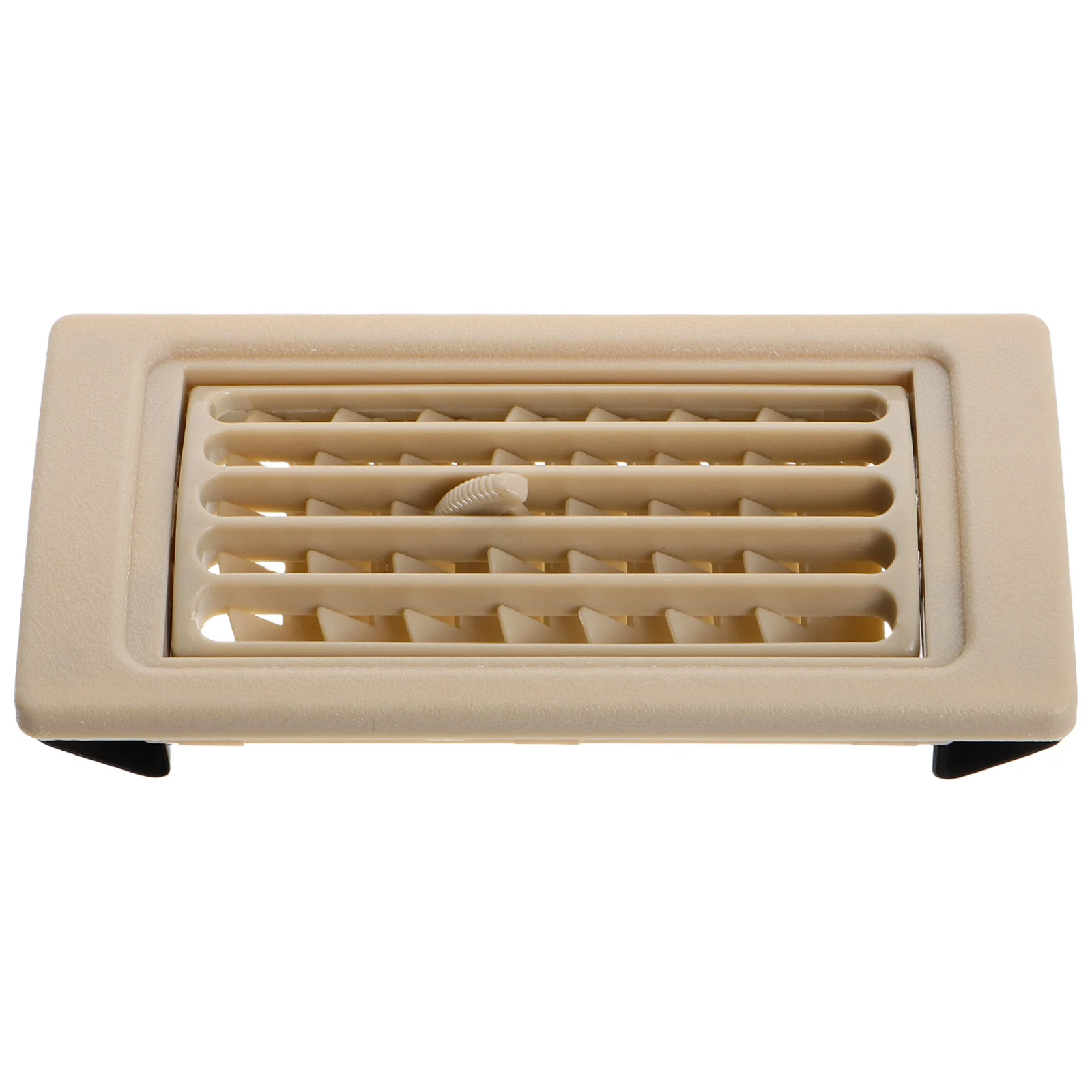 Deflector de ventilación de aire ajustable, registro de suelo de plástico con rejilla para vehículos modificados de autobús, cubierta de ventilación de salida de aire acondicionado