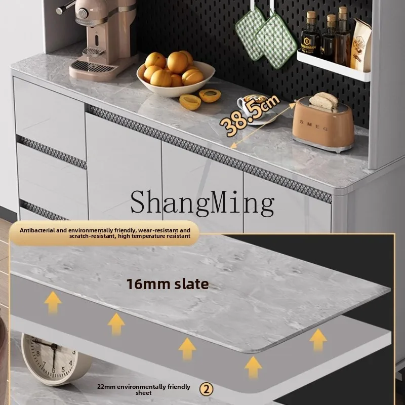 ZYY Premium Home Kitchen Living Room Water Bar Storage Cabinet Modern Simple Shelf