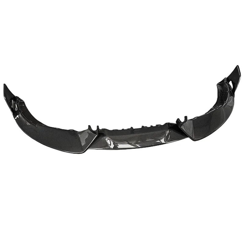 High Quality Dry Carbon Fiber M-style Front Bumper Edge Front Lip Body Kit For Porsche Taycan Modification