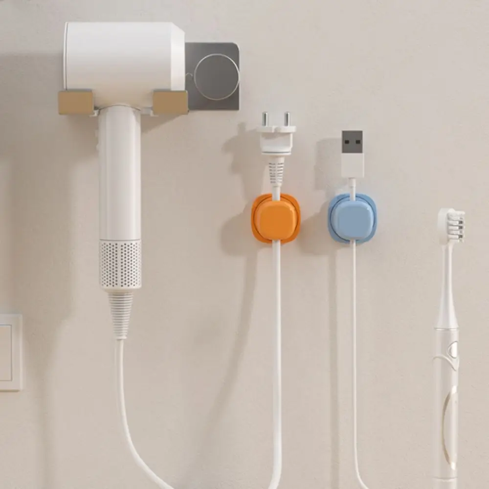 Supporto per cavo dati da 3 pezzi Clip per cavo multifunzione Supporto per cavo regolabile portatile Supporto per filo liscio Casa