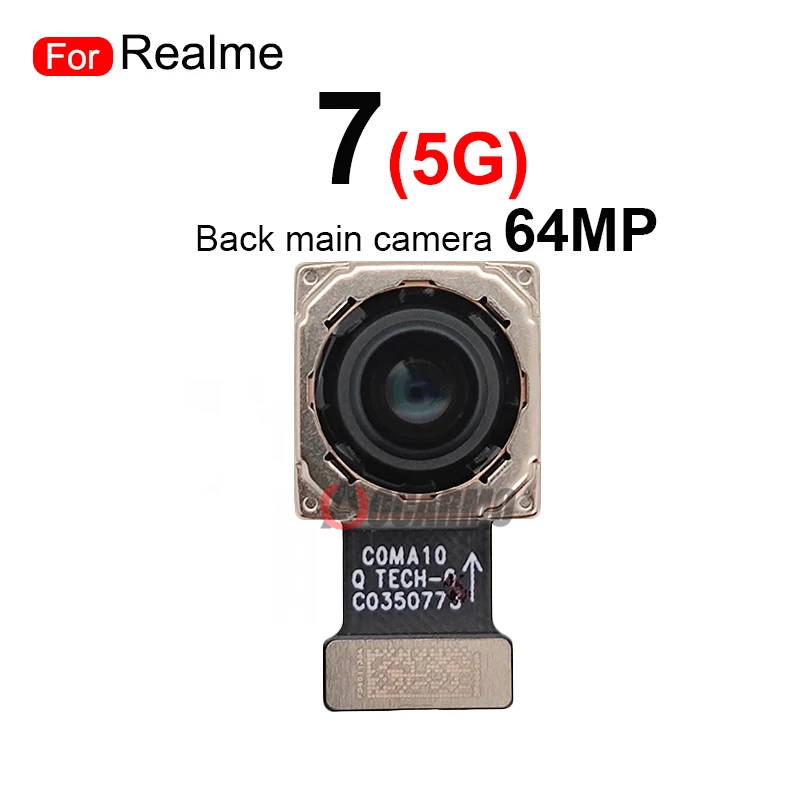 For Realme 8 7 4G 5G 6 Pro 8Pro 6i 8i Back Rear Big Main Primary Camera Module Flex Cable Replacement Repair Parts