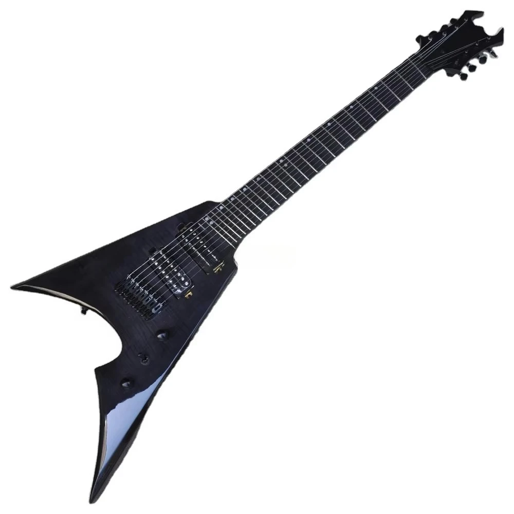 

STLF Flyoung Fanned Fret Electric Guitars Professional 8 Strings Guitar Scalloped Neck Guitar