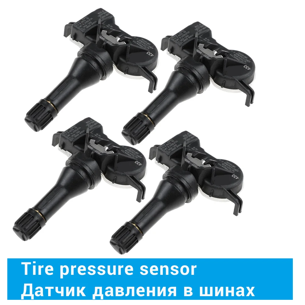 4PCS TPMS Tire Pressure Sensor 407004CB0B for Nissan Qashqai J10 J11 X-Trail NV200 Leaf Juke Note for Lada Vesta Granta