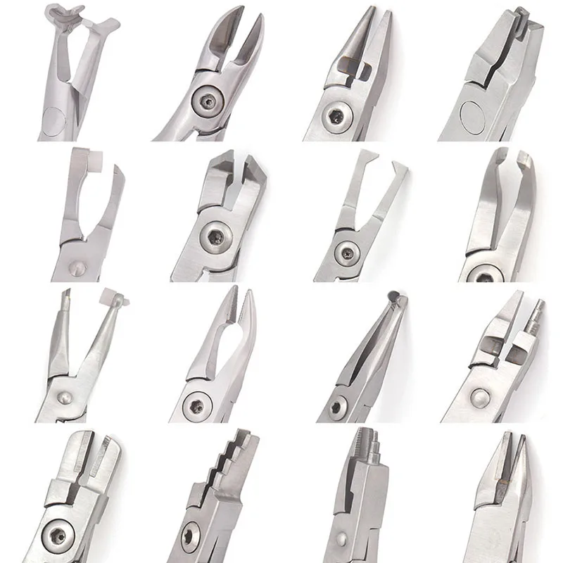 Dental Forceps Orthodontics Orthodontic Plier How Plier Wire Distal End Cutter Plier with  Tc Dentistry materials