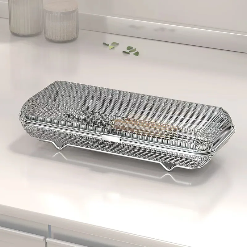 Dishwasher chopstick basket disinfection cabinet special 304 stainless steel box cage basket kitchen household knife and fork