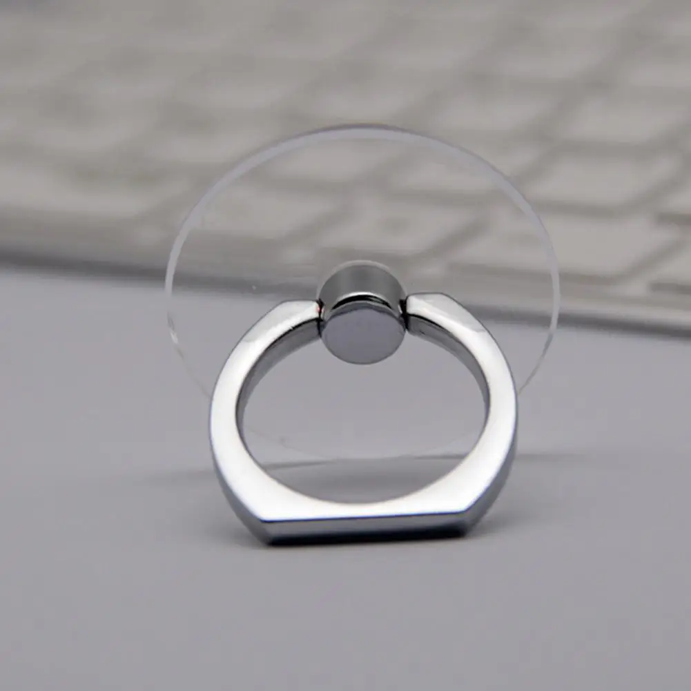 Transparenter Handy-Ringhalter mit Ständer 360° ° Grad drehbarer, transparenter Fingergriff, Ständer, kompatible Handys oder Handyhülle – Detail 11