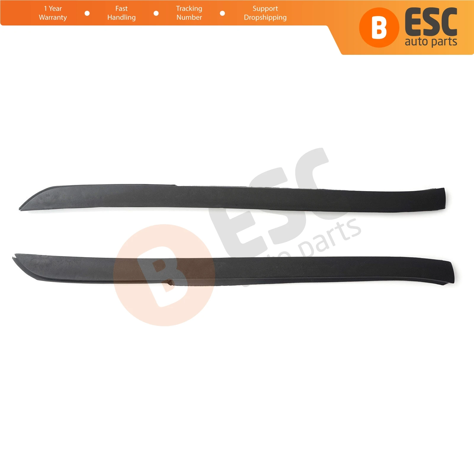 EDP1045 Front Windshield Glass Ornamental Trim Moulding Pillar Cover Left  Right 6386980079 6386980179 for Mercedes Vito W638