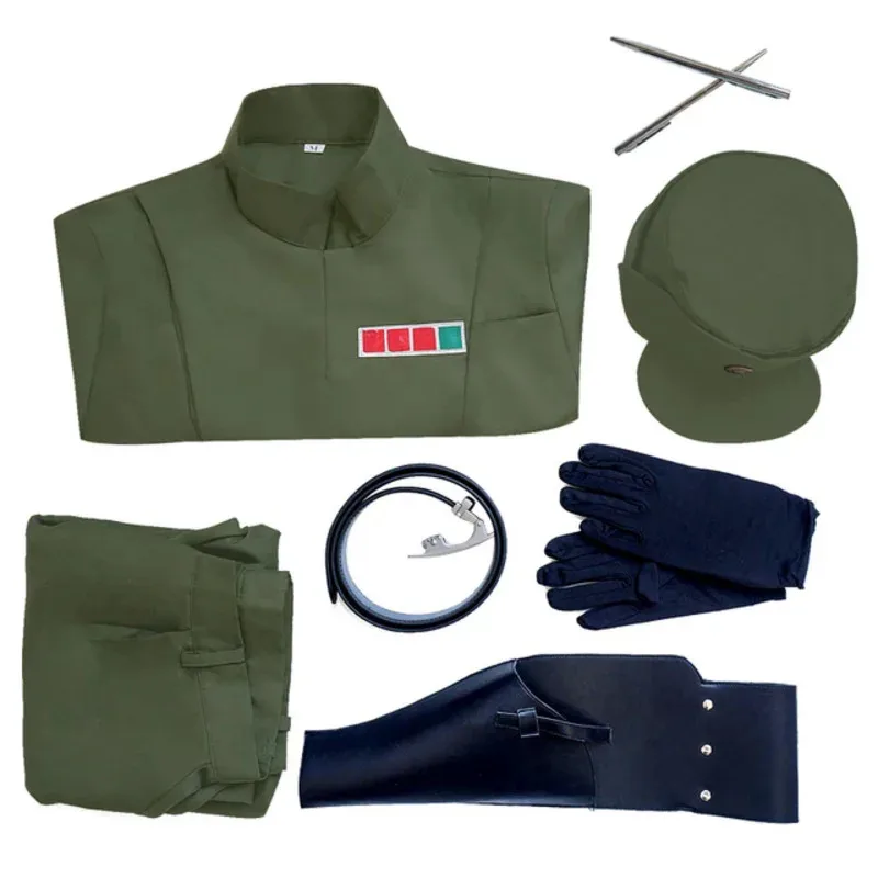 2026 Women Star Imperial Officer Costume Wars Galactic Empire Obi Cosplay Wan Kenobi Military Uniform Outfit With Hat - view 6