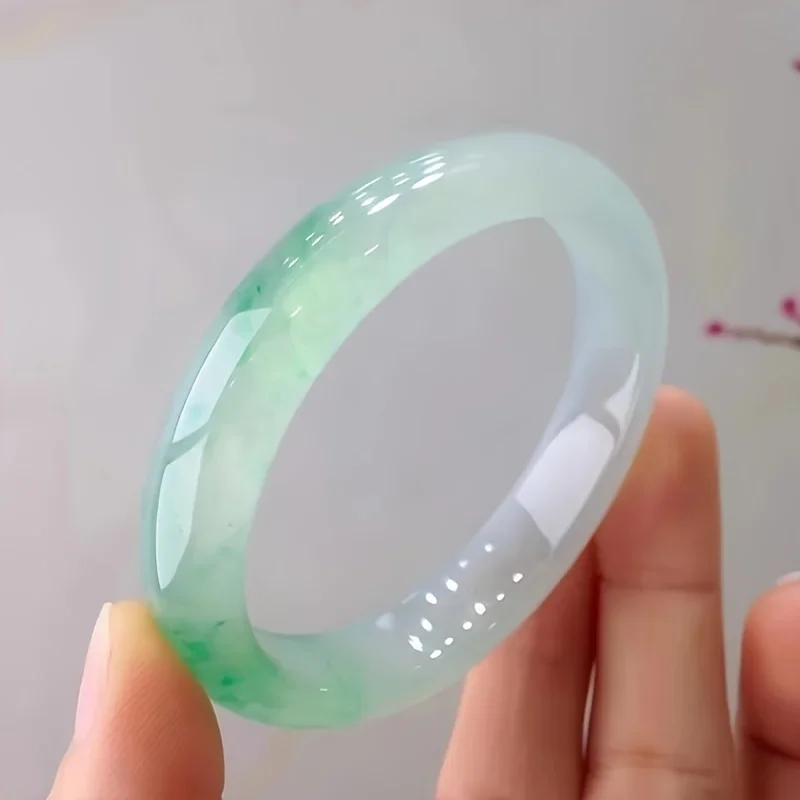 

Женский модный натуральный браслет High Ice Green Браслет
