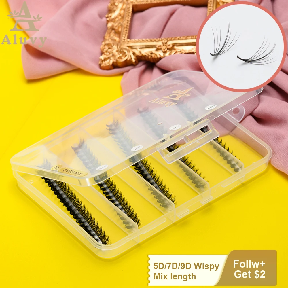 

Wispy Premade Volume Fans 1000 Loose Promade Fans 5D/7D/9D Russian Volume Pointy Base Faux Mink Wispy Eyelash Extension