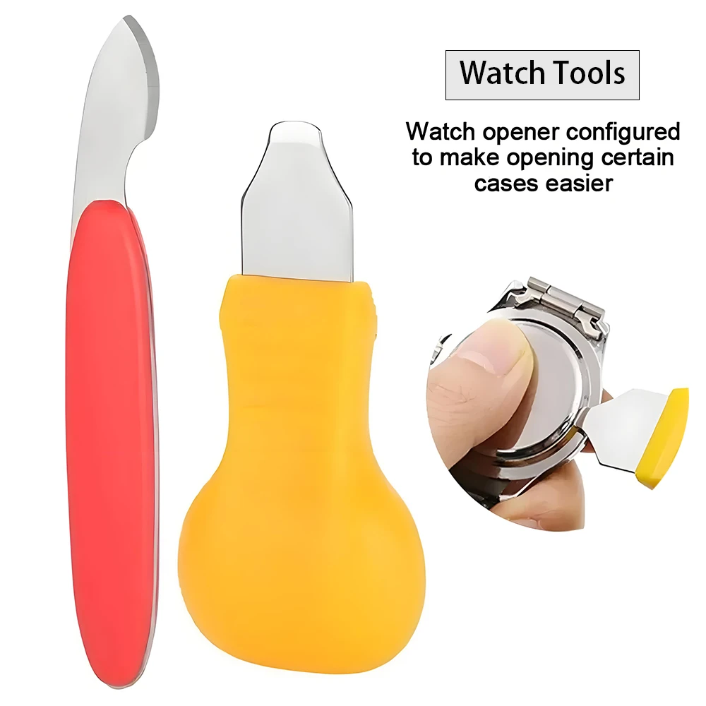 2pc Professional Watchmaker Repair Tool High Quality Watch Opener Knife Back Cover Remover for Battery Change Watch Repair Tool