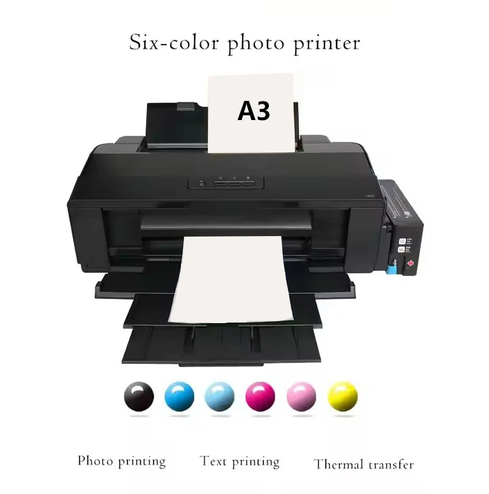 

Mida High Quality L1800 Sublimation Printer 6 Color A3 Size Eco Friendly Photo Printer Sublimation Inkjet Printer