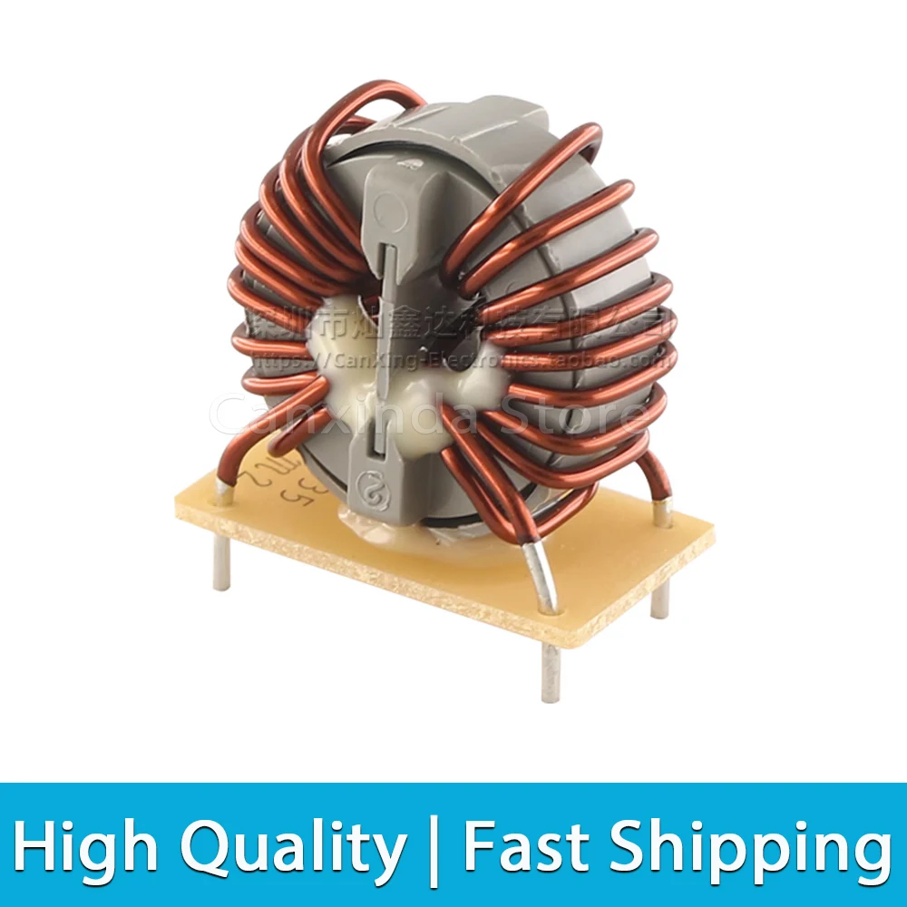 2pcs SC-10-E035J Vertical Toroid Magnetic Ring Common Mode Inductor Wire Wind Wound Coil 0.3mH 10A Switching Power Supply Filter