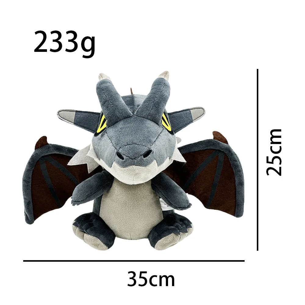 Spiel Monsters Hunters Plüsch Puppe Drachen Wolf Kissen Capcomed Cosplay Niedlichen Cartoon Kawaii Stofftier Kissen Kinder Geschenk