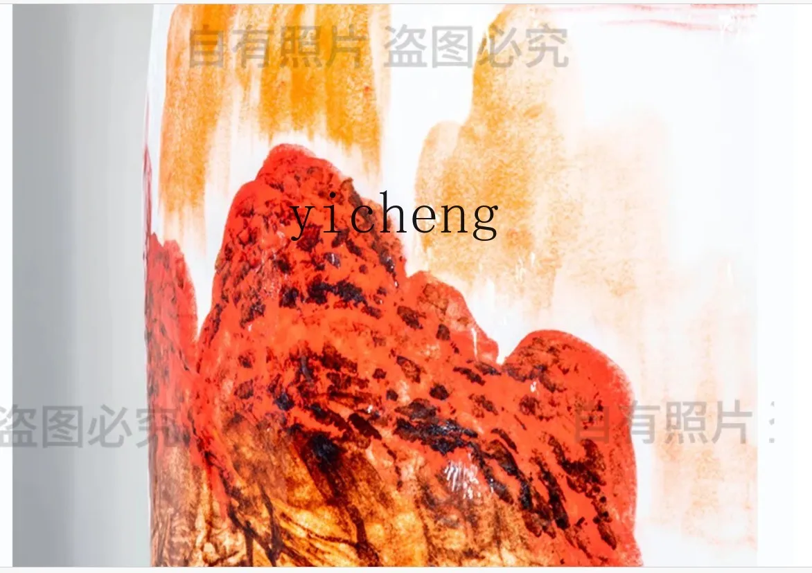 

ZK ceramic indoor running water fountain ornament living room floor home decoration feng shui ball home desk decoration