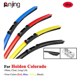 LNJING Colorful Windshield Wiper Blade For Holden Colorado 7 RC RG Pickup 2008 2010 2011 2014 2015 2016 Car Exterior Accessories