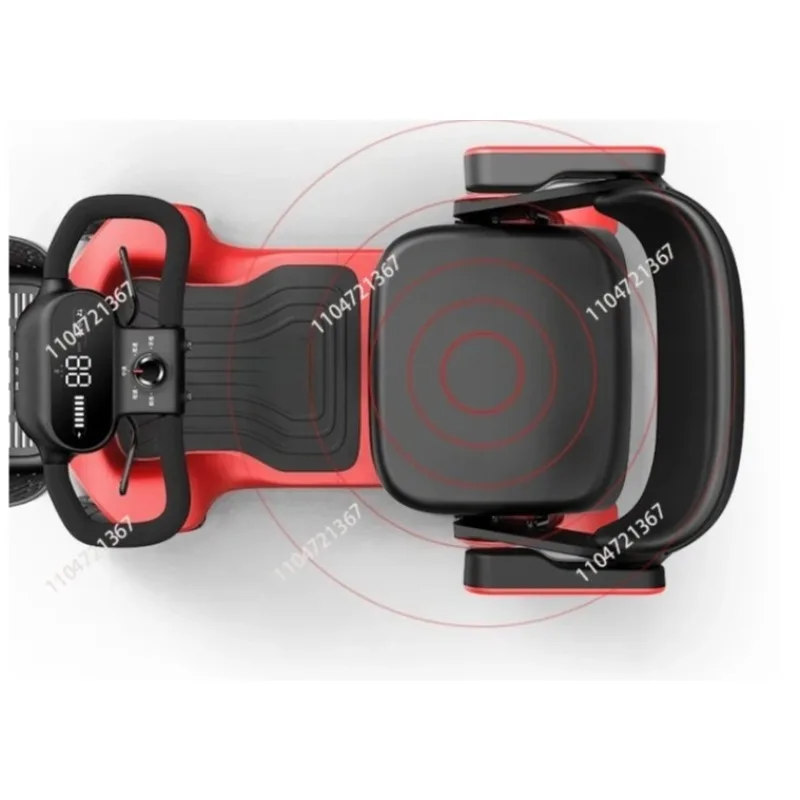 

4 Wheels Pre-Assembled With Induction Seat/Voice Reminder Electric Scooter Travel Smart Mobility Scooter Foldable 1pcs