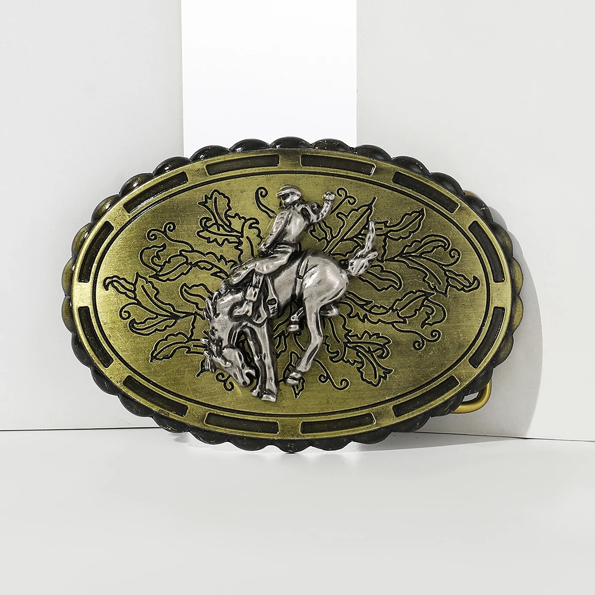 1PC zinc alloy horse racing trainer belt buckle for daily use by Western cowboys