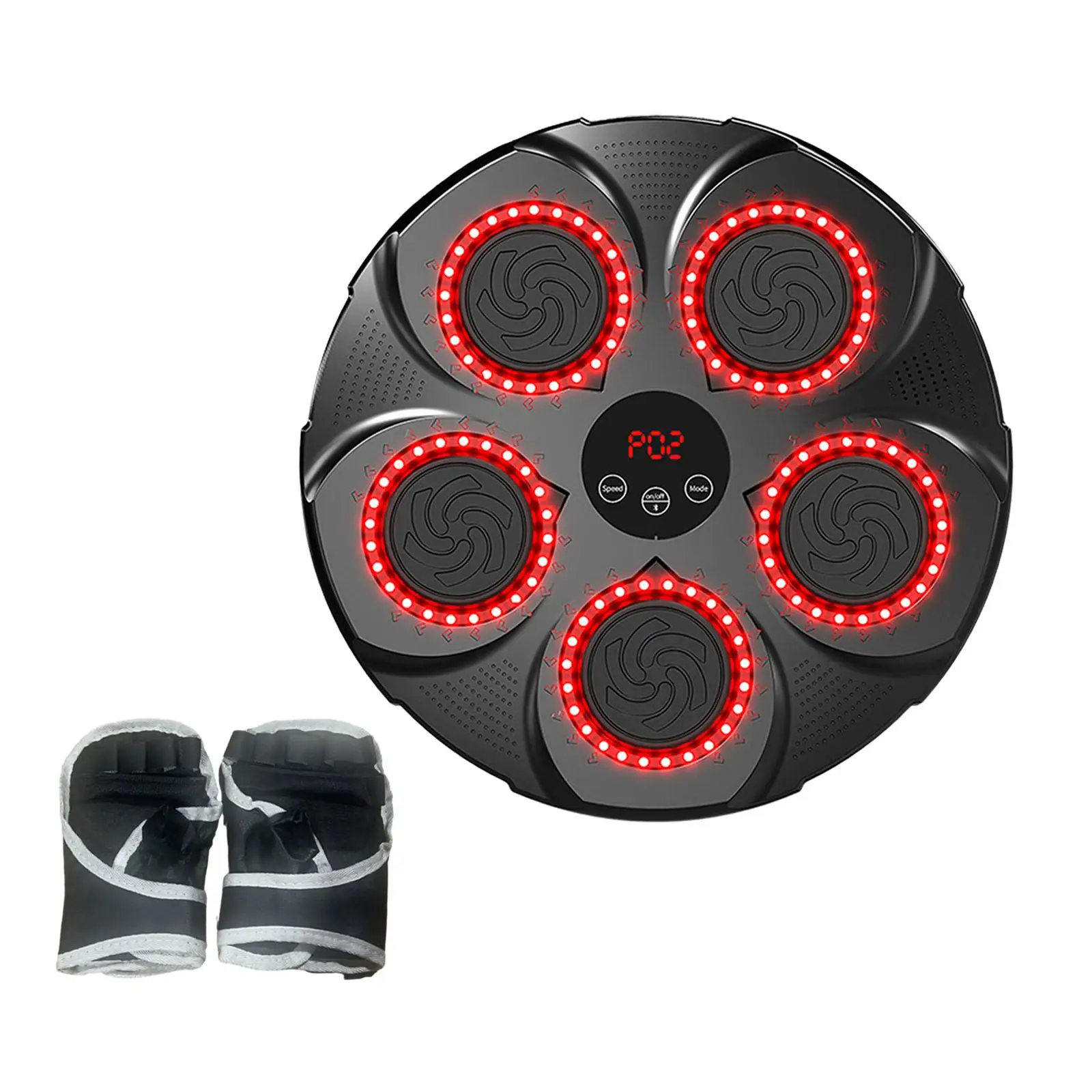Music Boxing Machine Boxing for Kids Adults with Lights Punching Pad for