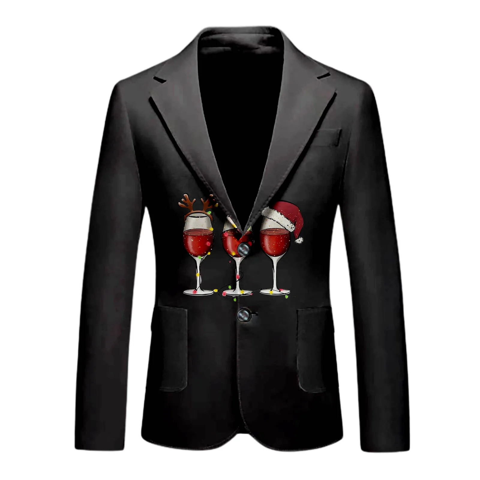 Shiny Sequin 3D Printed Embellished Blazer Jacket Men Stars Printed Nightclub Prom Suit Blazers Men Costume Homme Stage Clothes