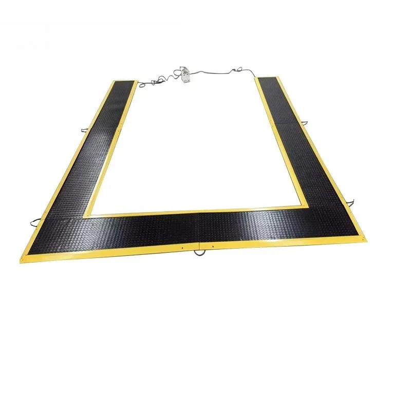 

Industrial safety carpet floor mat pressure sensitive gravity safety mat