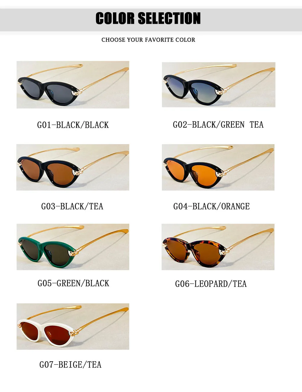 Mode Oval Sonnenbrille Frauen 2026 Luxus Vintage Neue Cat Eye Sonnenbrille Gläser Luxe Lunette Soleil Femme Lentes De Sol Mujer – Detail 16