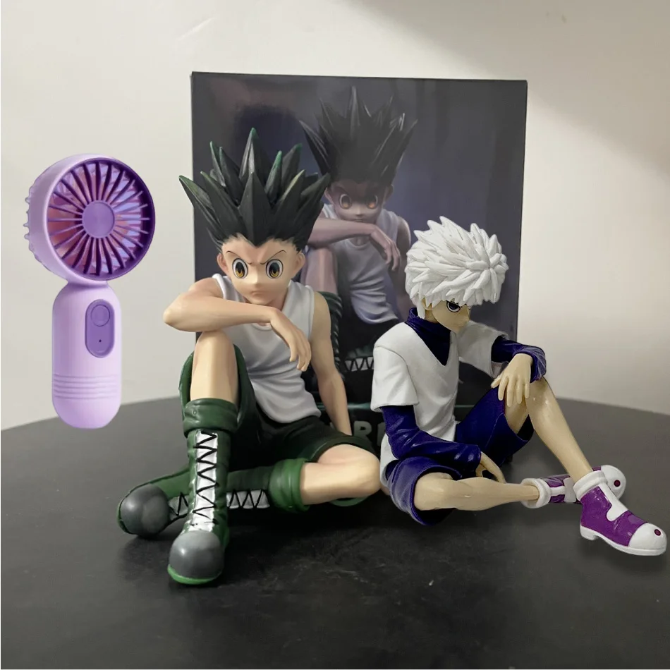 10 cm Hunter×Hunter Anime Figur Phantom Troupe Hisoka Action Figur Nudel Stopper Raum Dekoration Nudel Stopper PVC Modell Spielzeug