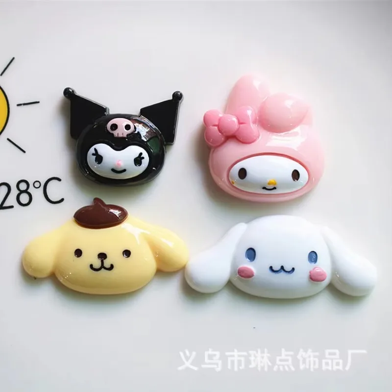 5 個 miniso シリーズサンリオ漫画樹脂ヒラタカボション diy 工芸材料ジュエリーメイキングチャーム