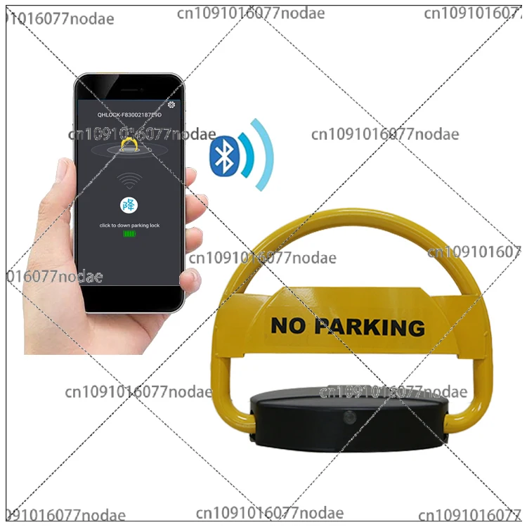 IP67 Waterproof USB Blue Tooth APP Operated Smart Car Parking Barrier Lock