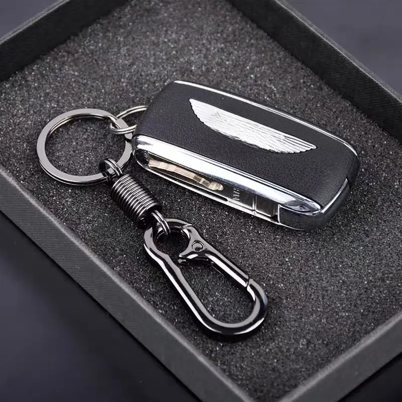 Spring Keychain Climbing Hook Car Keychain Simple Strong Carabiner Shape Keychain Accessories Metal Vintage Keychain image 6