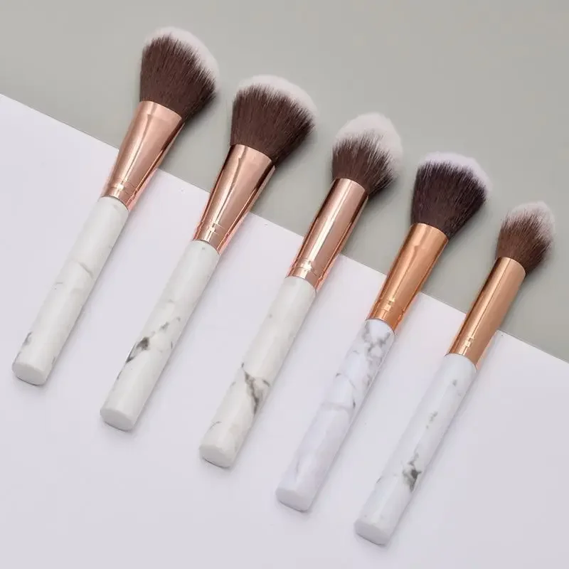 Even Application Loose Powder Brush Precise Blusher Angled Blusher Brushes Makeup Brush Kit Soft Bristles Contour Brush