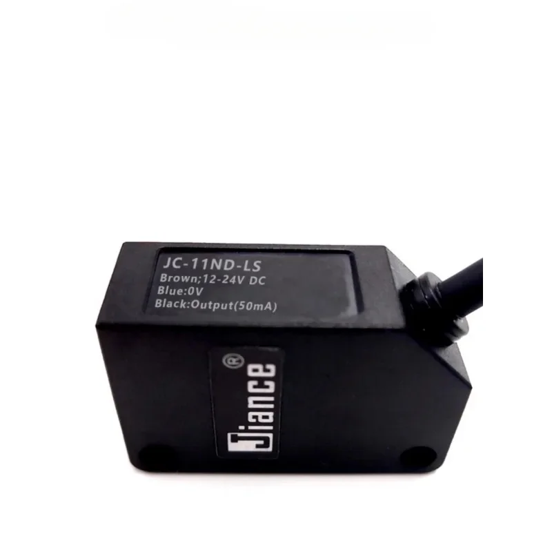 

Background suppression laser sensor reflection photoelectric switch JC-11ND-LS is not affected by color, small spot