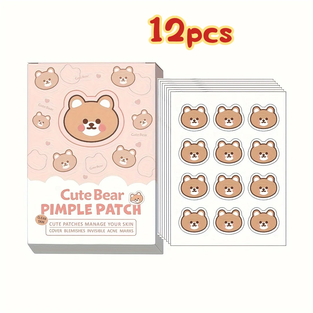 Cute cartoon pimple stickers, suitable for many occasions, skin gentle, waterproof, suitable for both men and women.