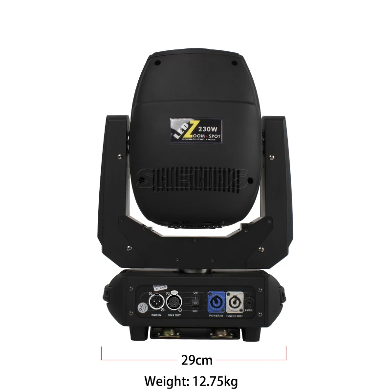 SHEHDS 230W LED Light Rotating Gobo Moving Head Spot Light For DJ Disco Wedding Night Club Lights Party 7500k Color temperature
