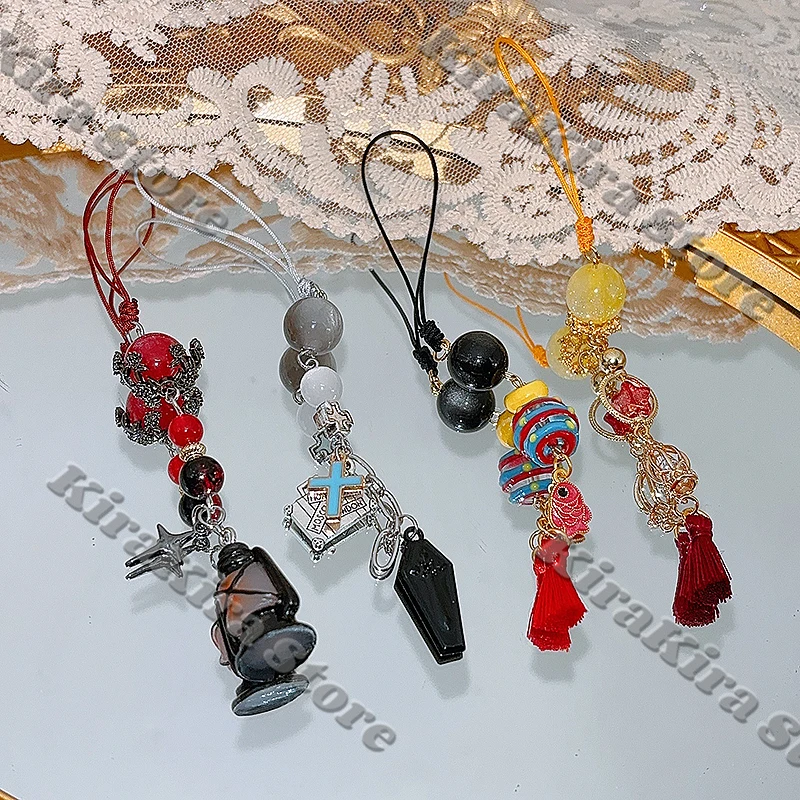 Identity Ⅴ Phone Chain Naib Subedar Phones Strap Ornaments Anime Collect Pencil Case Chains Aesop Carl Cosplay Pendant Decor