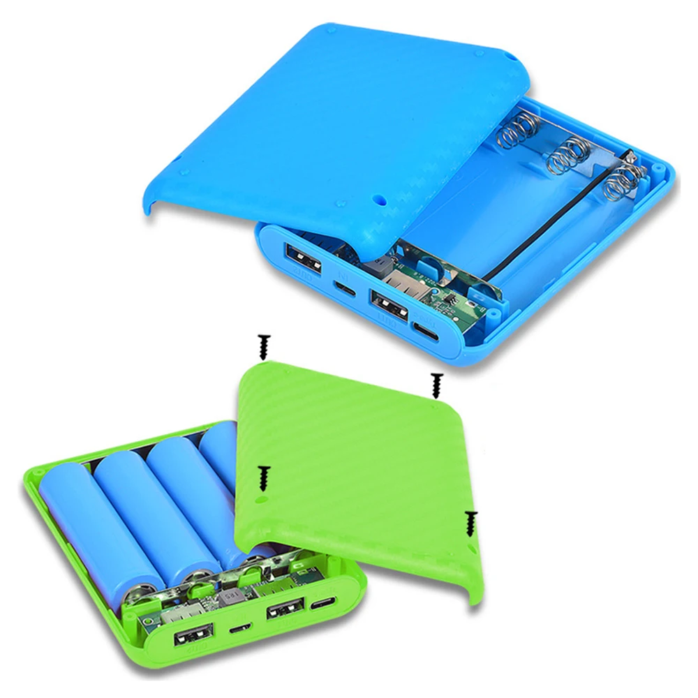 18650 Batteriegehäuse DIY Powerbank-Ladegerät Gehäuse Ladebox Mini Lötfreie Stromversorgung – Detail 14