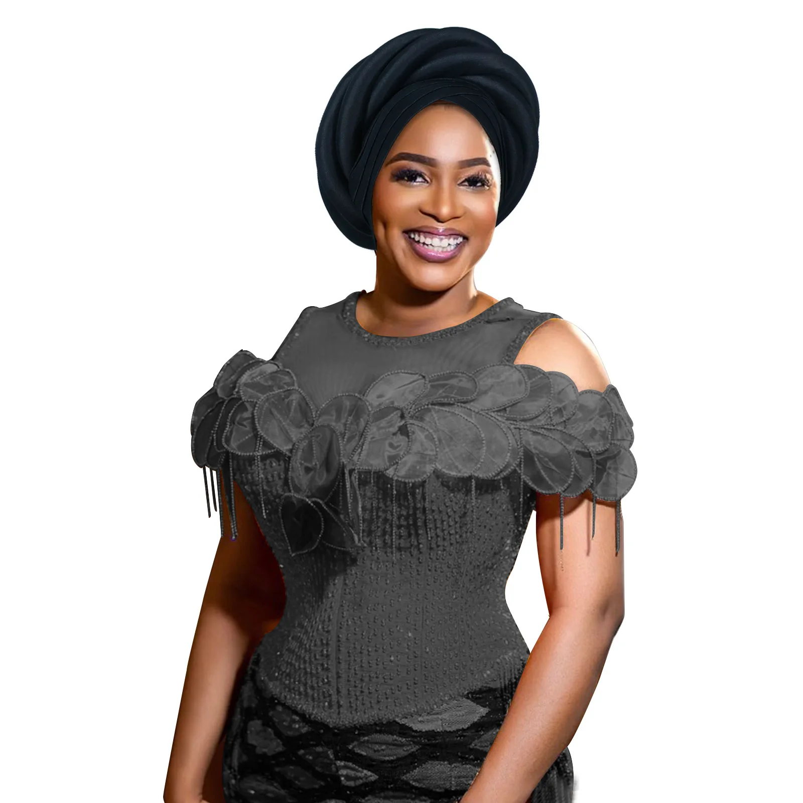 

Twisted Braid Turban Cap for Women African Head Wraps Nigeria Auto Gele Headtie Muslim Hat Party Headwear Turbante Hijab Bonnet