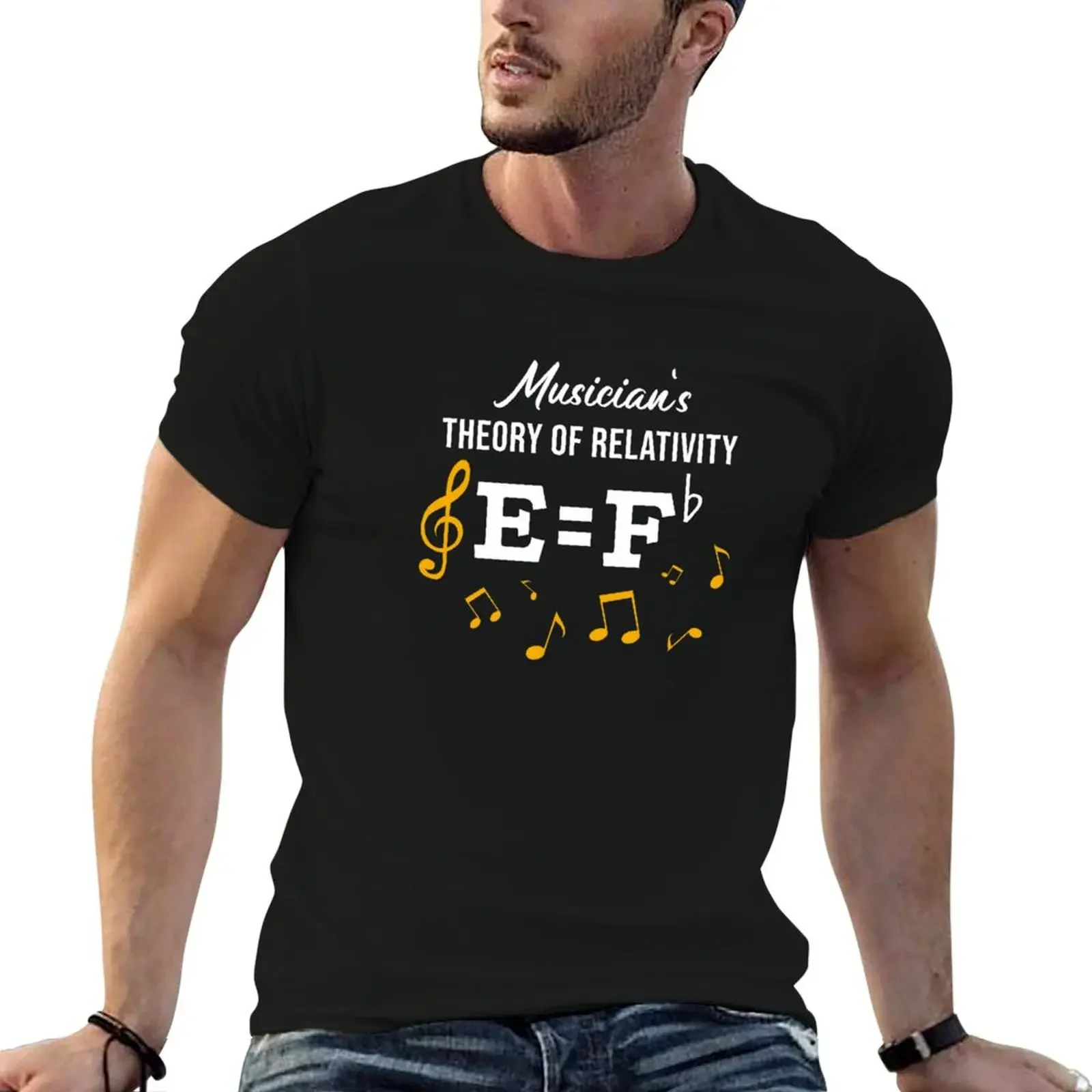 Musicans Theory Of Relativity / Artist Instrument Band Music School Music Teacher Music Student Musical DJ Discjockey De T-Shirt