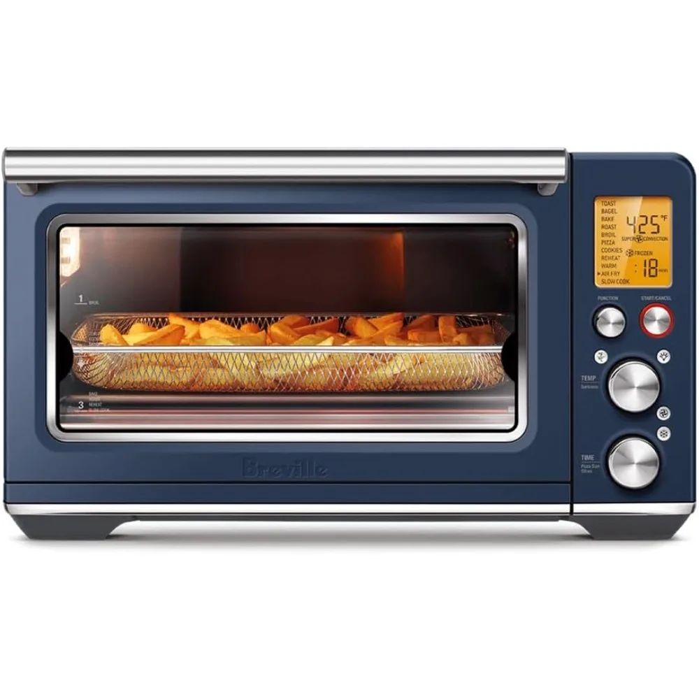 Smart Oven and Air Fryer, countertop oven, Air Fryer oven combination, Blue 10.94