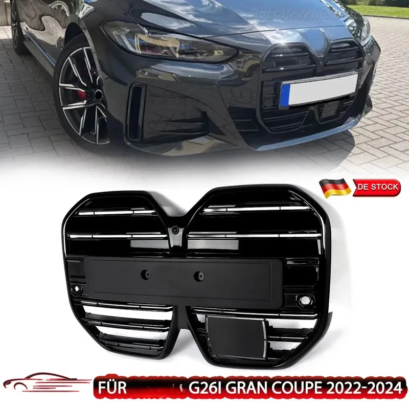 

Front Bumper Hood Grille Grill 4 Series G26 4-Door I4 M50 Gran Coupe 2022 2023 2024 Centre Grille with ACC