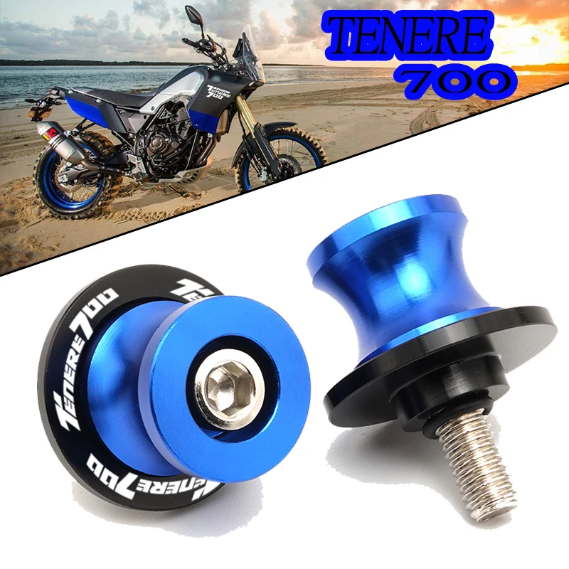 2026 sell well For Yamaha Tenere700 T7 Rally Tenere 700 2022-2025 Aluminum Motorcycle M6 Swingarm Spools Slider Stand Screws